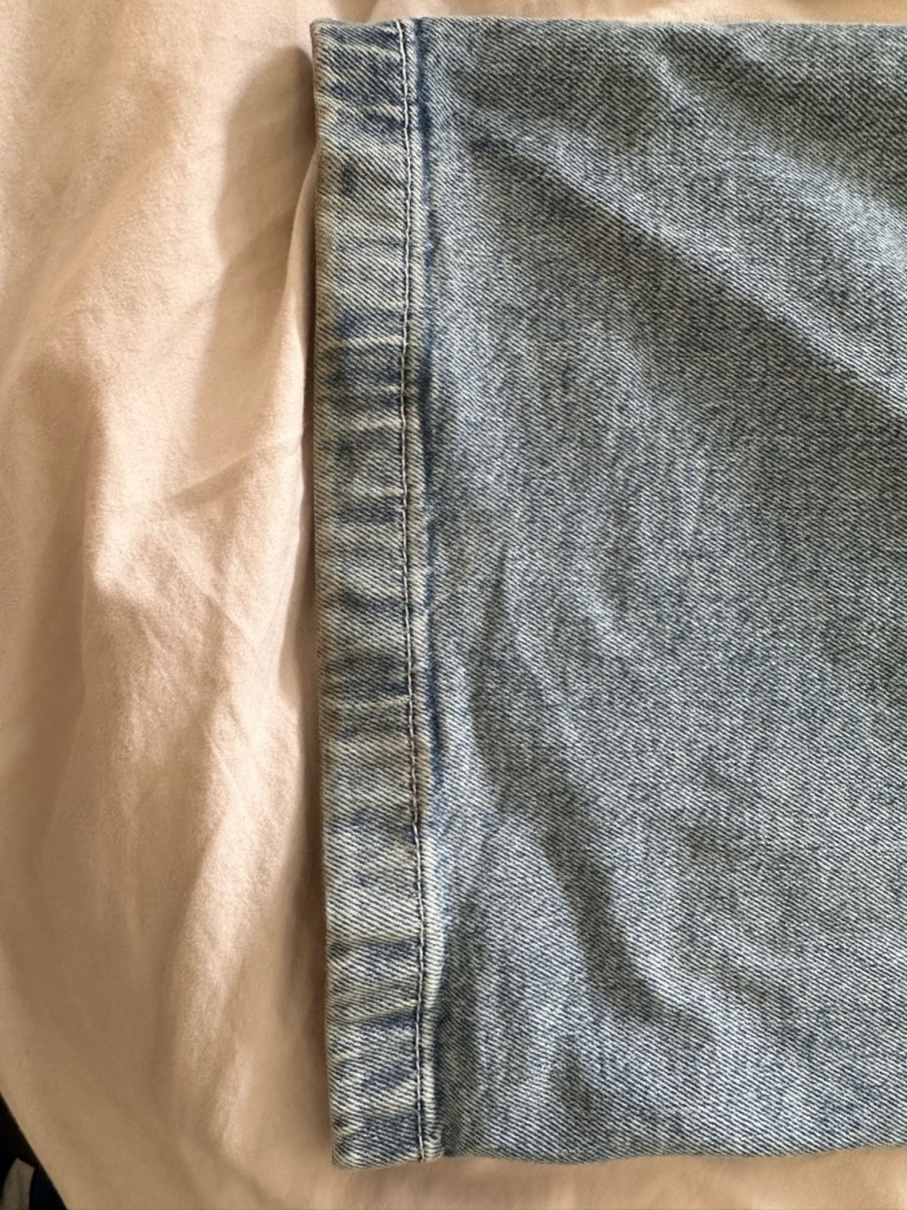 GAP Light Blue Loose Cargo Mid-Rise Jeans - Picture 4 of 4